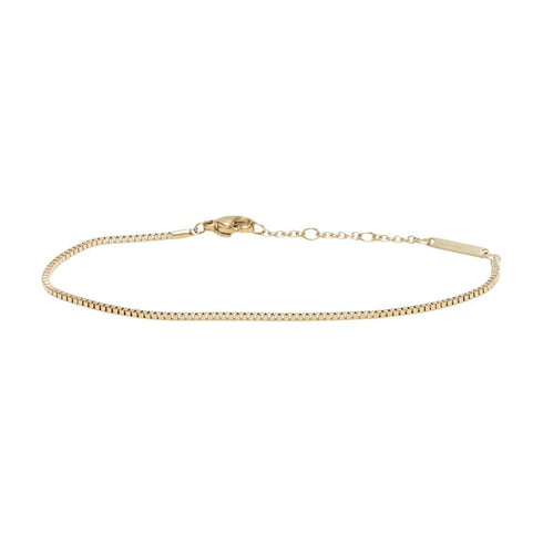 ダニエルウェリントン DANIEL WELLINGTON Elan Box Chain Bracelet G ブレスレット DW00400551 レディース ゴールド